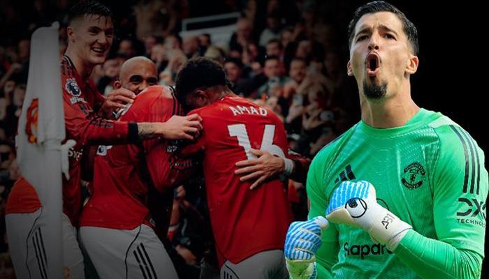 Altay Bayındır oynadı, Manchester United 3 puanı kaptı!