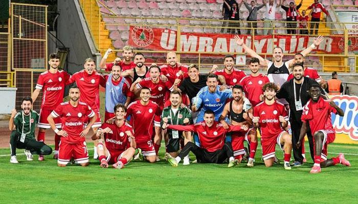 Ümraniyespor Bolu'da galibiyeti hatırladı...