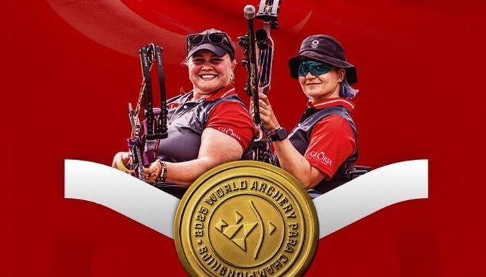 Okçulukta Makaralı Yay Kadın Takımı dünya şampiyonu