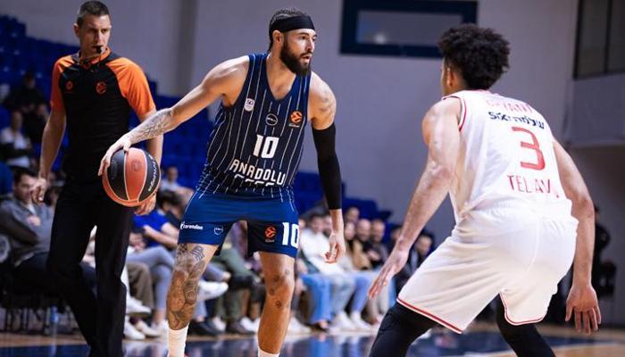 Anadolu Efes, Hapoel Tel Aviv'e mağlup oldu!
