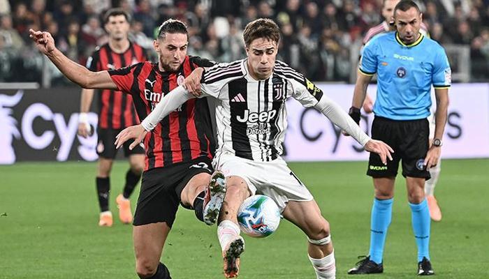 Juventus - Milan maçında kazanan çıkmadı!