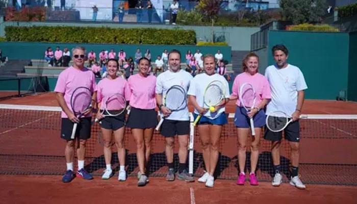 Tenis dünyasından anlamlı turnuva!