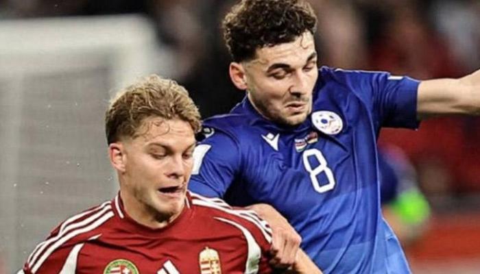 Macaristan sahasında Ermenistan'ı 2 golle geçti
