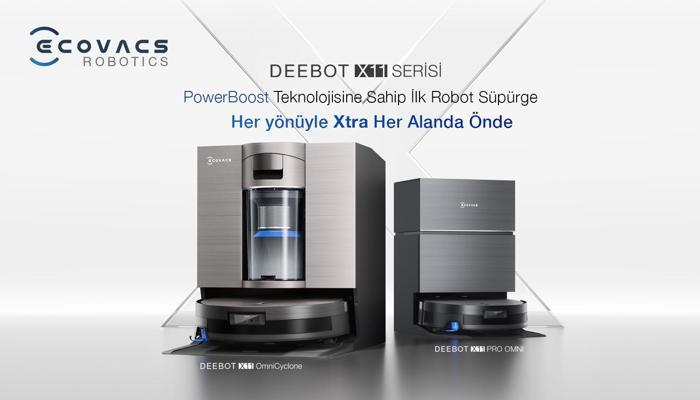 Ecovacs’tan Yeni Nesil Temizlik Deneyimi: DEEBOT X11 Serisi ile Tek Tuşla Konfor ve Derin Temizlik