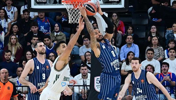 Anadolu Efes - Panathinaikos maç sonucu: 81-95
