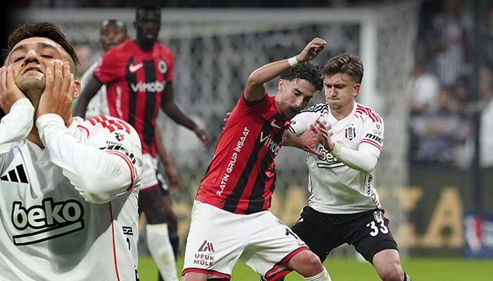 Beşiktaş-Gençlerbirliği maç sonucu: 1-2