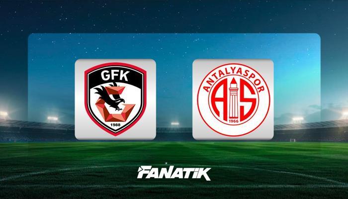 CANLI | Gaziantep FK - Antalyaspor maçı (Süper Lig)