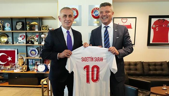Sadettin Saran'dan Hacıosmanoğlu'na ziyaret
