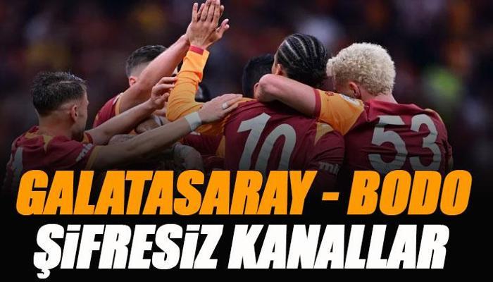 Galatasaray - Bodo/Glimt maçı şifresiz veren kanallar