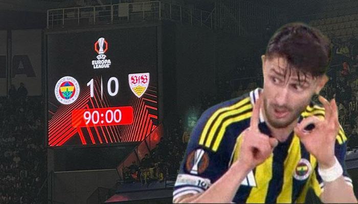Fenerbahçe'den maç sonu manidar Stuttgart paylaşımı