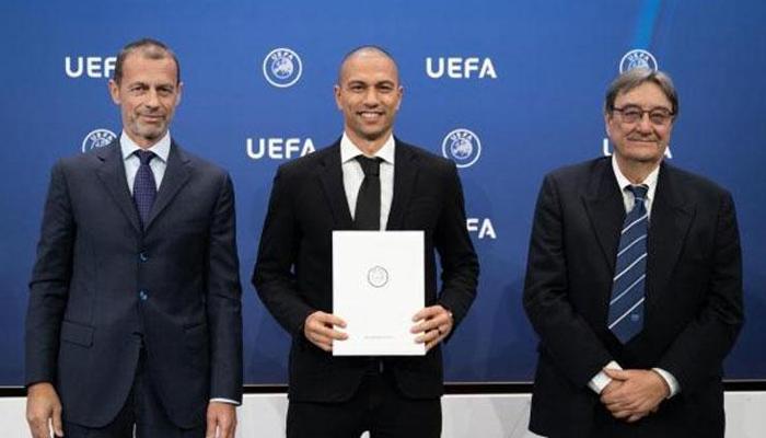 Gökhan İnler'e ‘Futbolda Master’ diploması