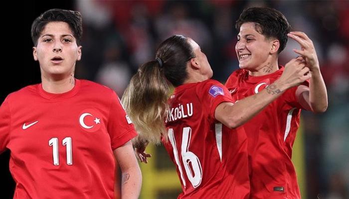 A Milli Kadın Futbol Takımı deplasmanda rahat kazandı
