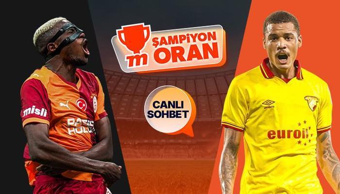 Galatasaray - Göztepe maçının heyecanı Şampiyon Oranlar ile Misli'de