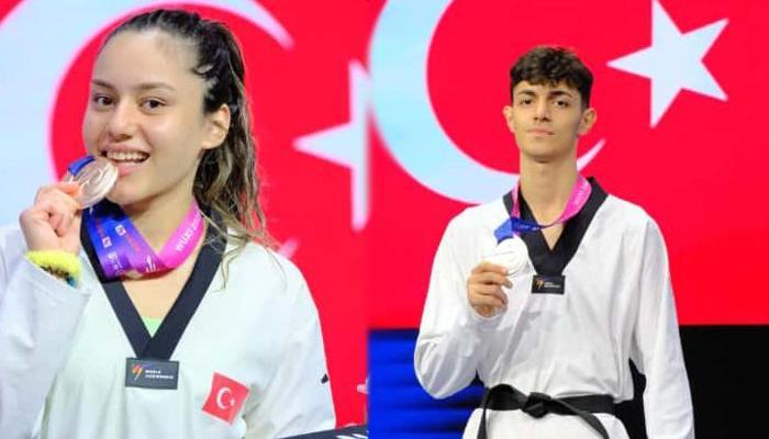 Tekvandoda çifte kürsü