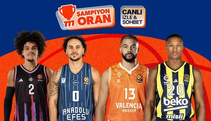EuroLeague heyecanı Şampiyon Oranlar ile Misli'de