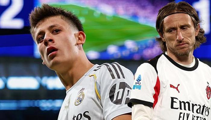 Arda Güler hata yaptı, Luka Modric telefona sarıldı!