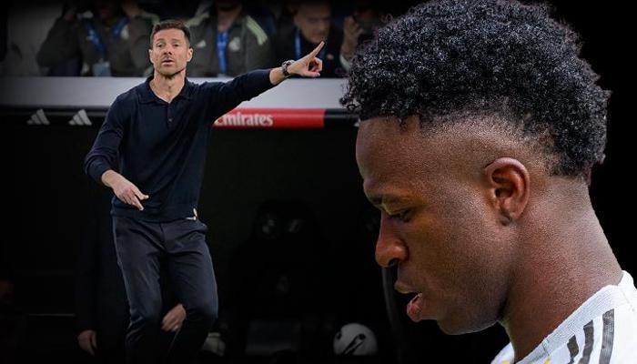 Real Madrid'de büyük kaos: Xabi Alonso, Vinicius Junior'u tehdit etti!