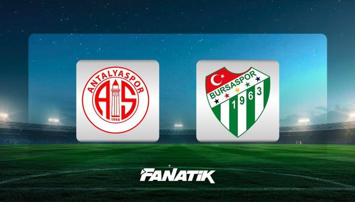 Antalyaspor-Bursaspor maçı hangi kanalda?