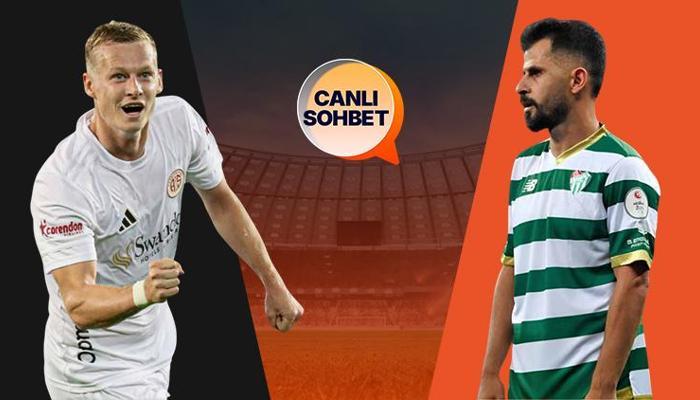 Antalyaspor - Bursaspor maçının heyecanı Misli'de