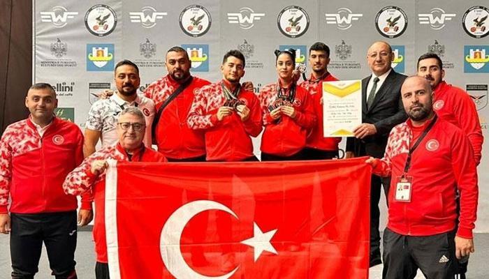 Milli haltercilerden turnuvada 13 madalya