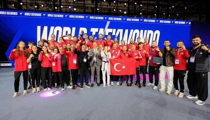 Türkiye, taekwondoda tarihinin en başarılı şampiyonasını yaşadı