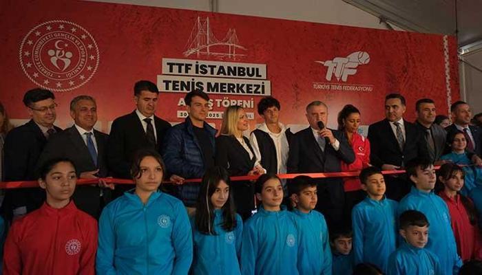 İstanbul Tenis Eğitim Merkezi yenilenen altyapısıyla hizmete açıldı