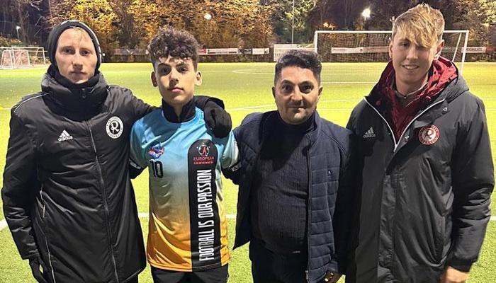 Hakan Bilal Kutlualp'in oğlu Emir ETFA Academy'de