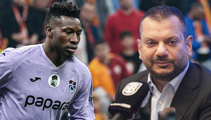 Trabzonspor'da Andre Onana gerçekleri! Ertuğrul Doğan net konuştu