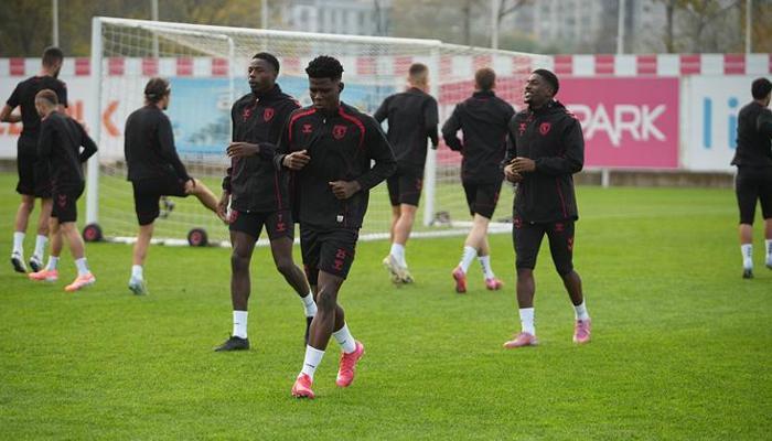 Samsunspor, Hamrun Spartans maçına hazır