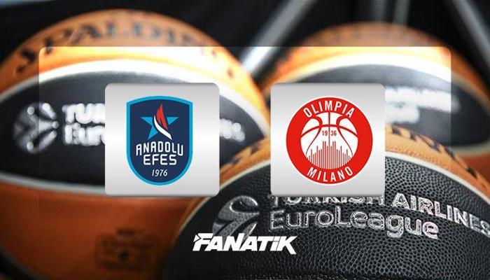 EuroLeague: Anadolu Efes-Olimpia Milano