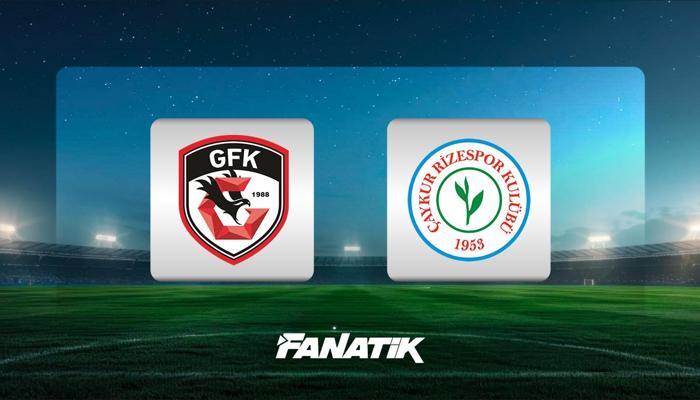 Gaziantep FK - Çaykur Rizespor maçı ne zaman, saat kaçta ve hangi kanalda?