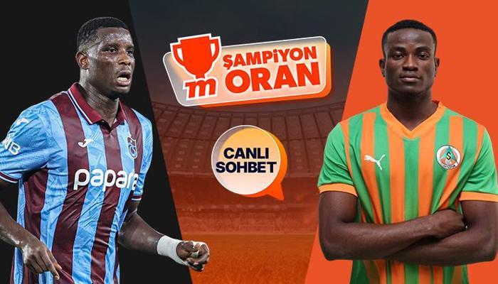 Trabzonspor - Alanyaspor maçının heyecanı Şampiyon Oranlar ile Misli'de