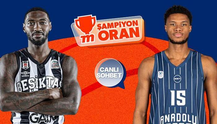 Beşiktaş – Anadolu Efes karşılaşması Şampiyon Oranlar ve Canlı Sohbetle Misli’de!