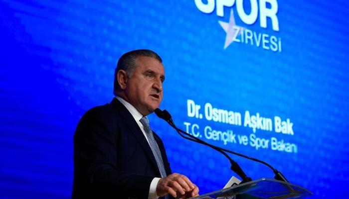 Bakan Bak: Türk sporunda bir spor tesisi devrimi yaşanmaktadır
