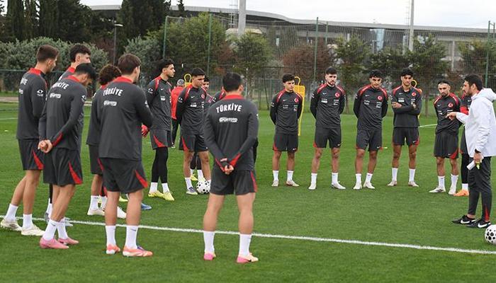 Ümit Millî Takım'ın Ukrayna ve Litvanya mesaisi devam ediyor