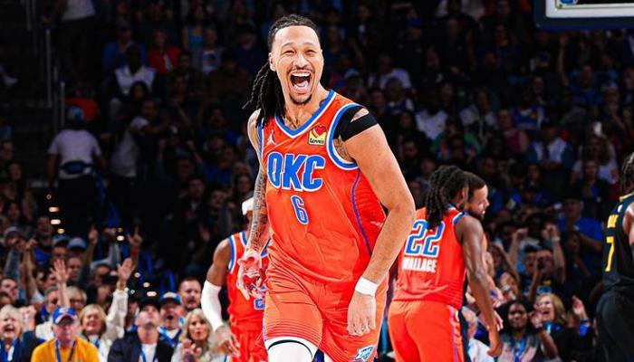 Son şampiyon Thunder sahasında Warriors'ı devirdi