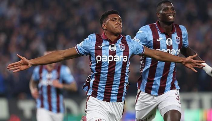 Trabzonspor'da Onuachu ile Augusto sevinci
