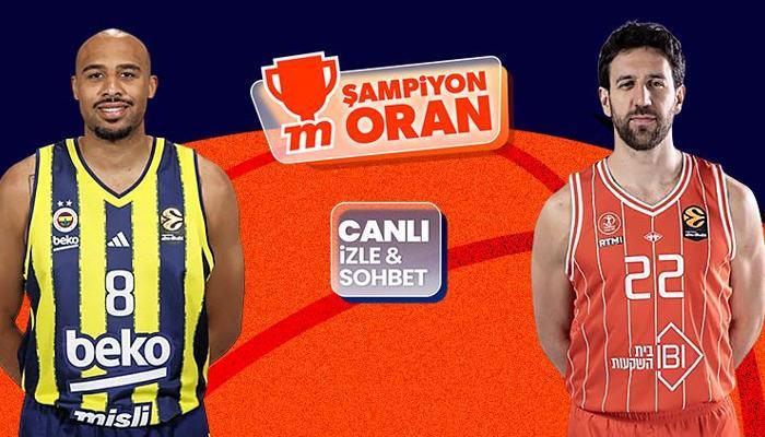 Fenerbahçe, EuroLeague'de Hapoel Tel Aviv'i Almanya'da ağırlıyor!