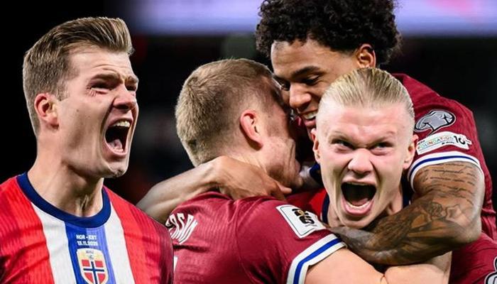 Sörloth ve Haaland maça damga vurdu