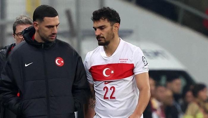 Milli takımda sakatlık şoku