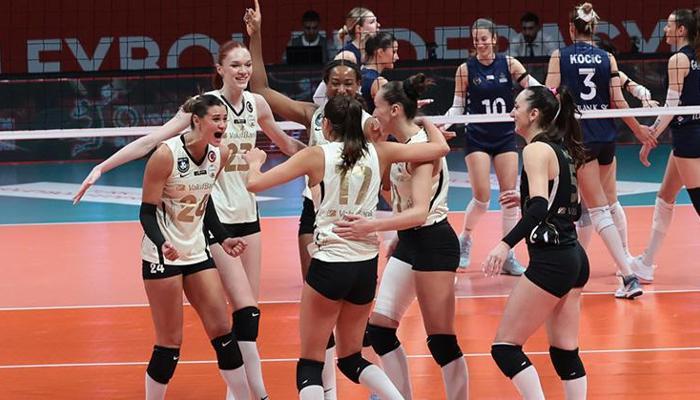 Vakıfbank set vermeden kazandı