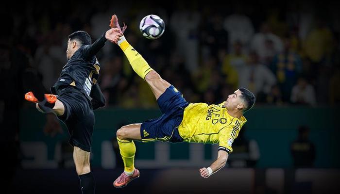 Cristiano Ronaldo'dan akıllara zarar gol