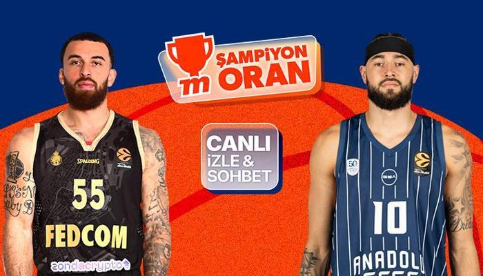 Anadolu Efes, EuroLeague'de Monaco deplasmanında!