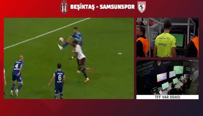 Beşiktaş'tan VAR kayıtları sonrası açıklama