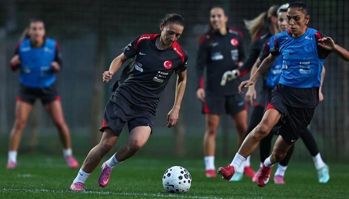 A Milli Kadın Futbol Takımı, Arnavutluk maçına hazır