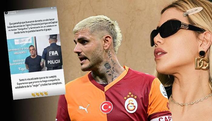 Icardi'den Wanda Nara'ya avukat göndermesi