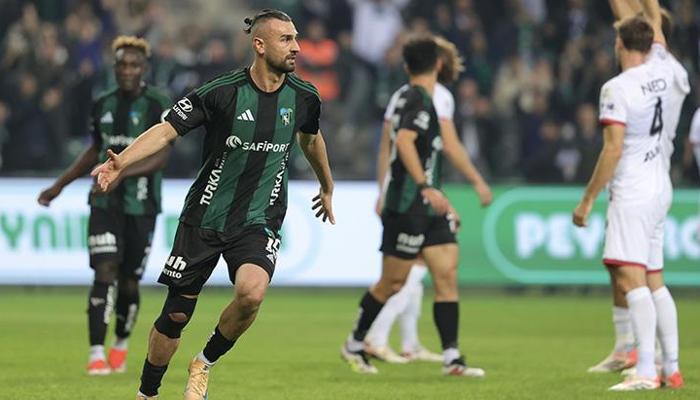 Serdar Dursun golünü attı, Kocaelispor çıkışını sürdürdü