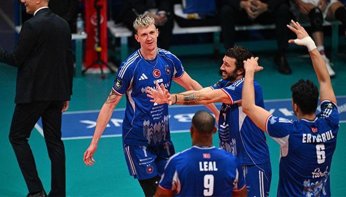 Halkbank evinde set vermeden kazandı