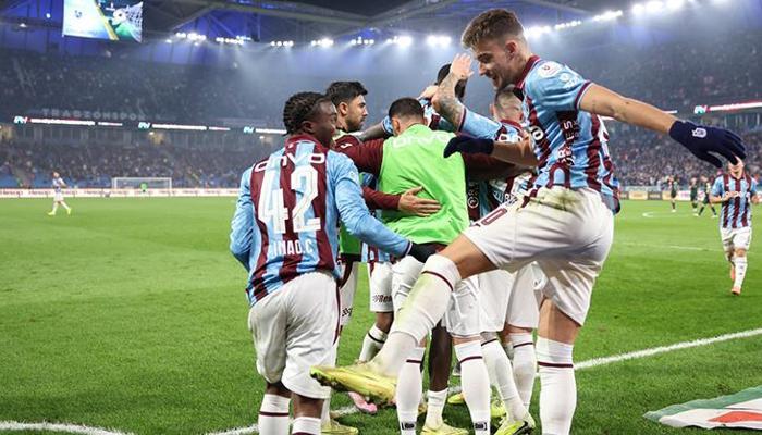 Trabzonspor’un zirve inadı devam ediyor