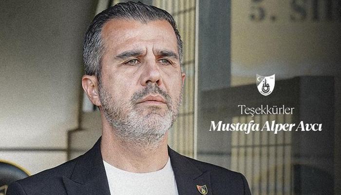 İstanbulspor'da Mustafa Alper Avcı dönemi sona erdi